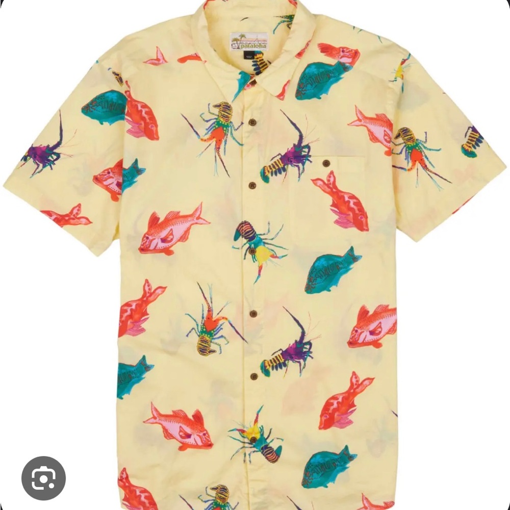 Pataloha Malihini Sea Harvest Shirt in Vela Peach